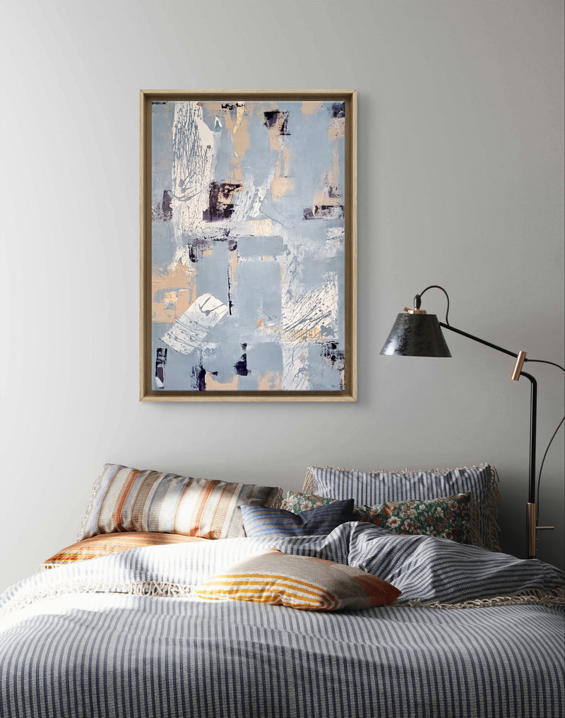 Echoes of Blue ( Price on request) Size 24/36”