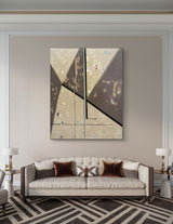 Still Ground 24/60 inches (Diptych)