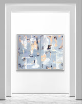 Echoes of Blue2 ( Price on request)  Size 24/36”