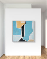 Where the Sea and River meet(Price on request) Size 33/33”