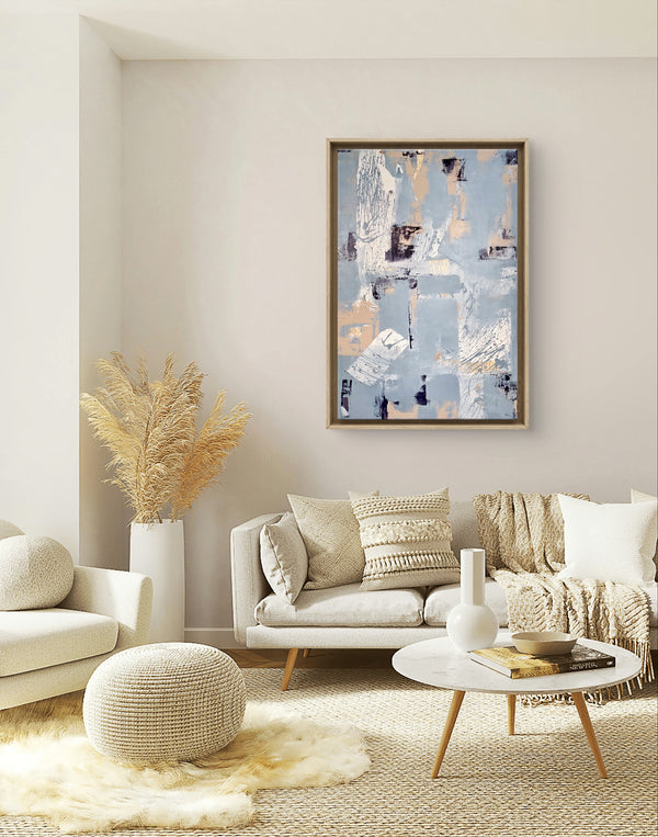 Echoes of Blue ( Price on request) Size 24/36”