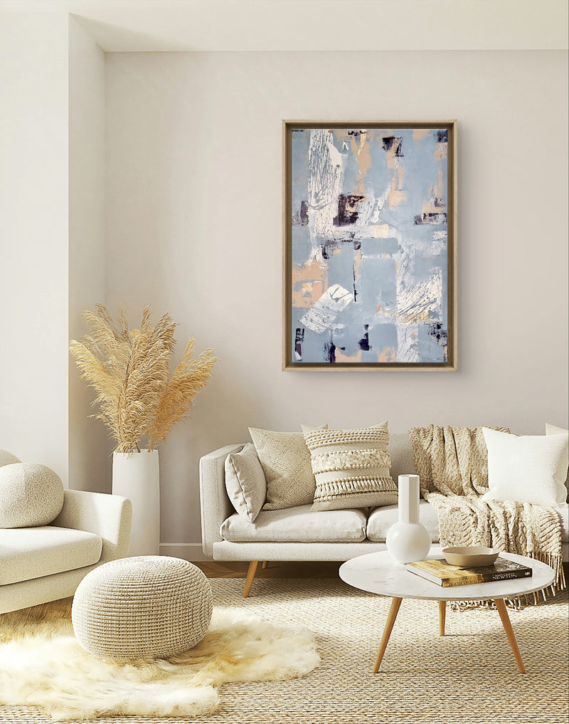 Echoes of Blue ( Price on request) Size 24/36”