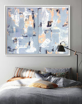 Echoes of Blue2 ( Price on request)  Size 24/36”