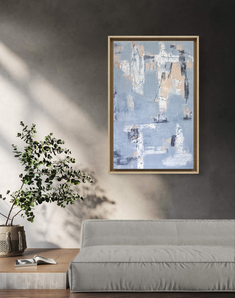 Echoes of Blue2 ( Price on request)  Size 24/36”