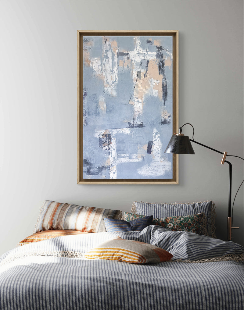 Echoes of Blue2 ( Price on request)  Size 24/36”